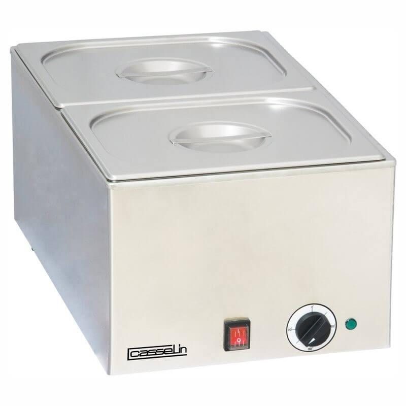 Bain marie électrique Casselin 2 GN 1/2