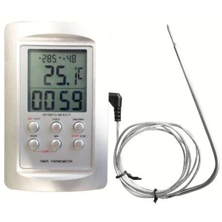 Thermomètre pour four de -50 à +300°C
