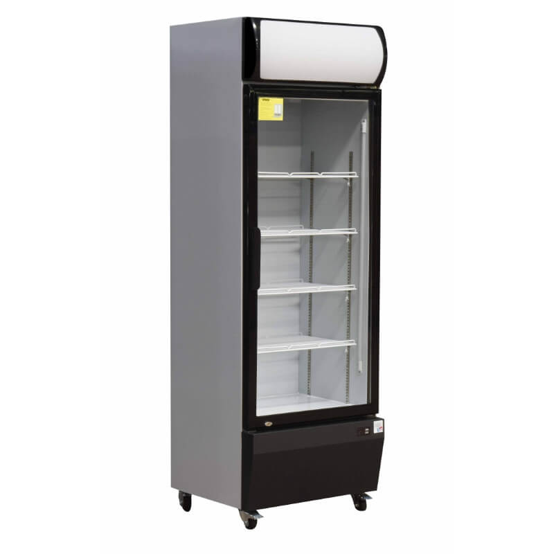 Vitrine à boisson 1 porte 460 L