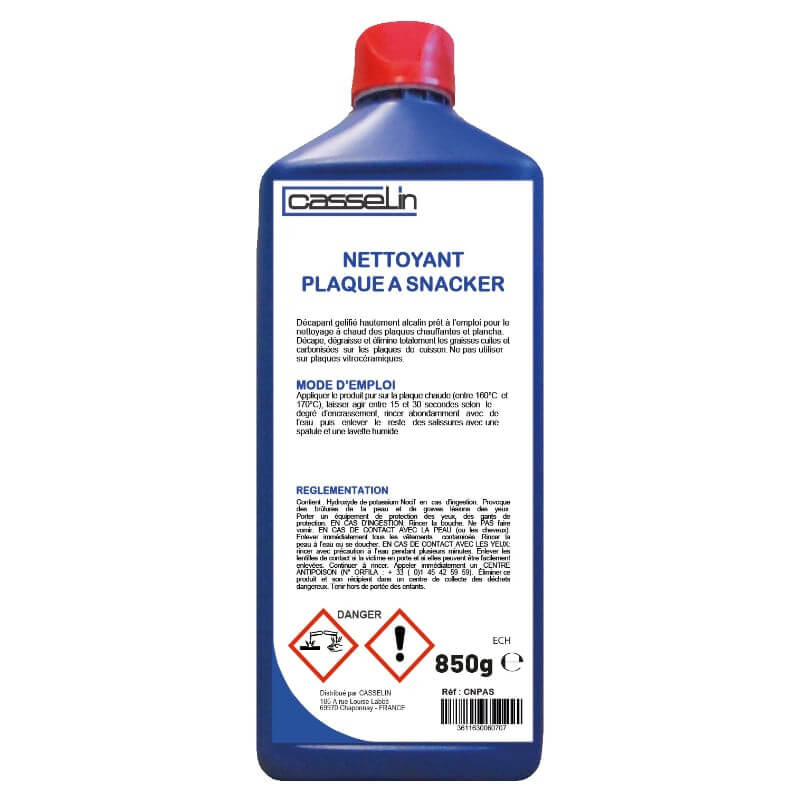 Nettoyant plaque à snacker 850 mL Casselin