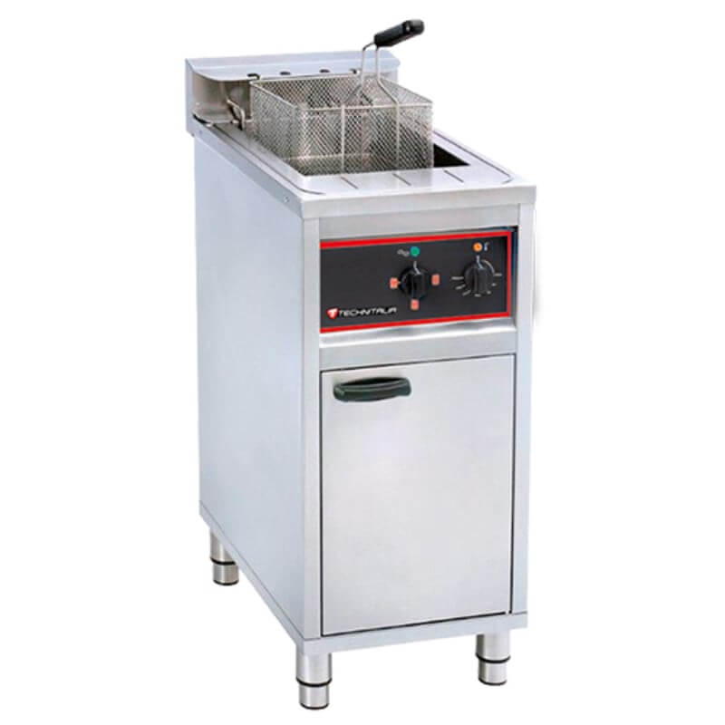 Friteuse gaz 16L sur coffre 30 kg/h