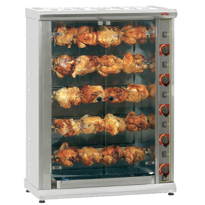 Rôtissoire gaz 20 poulets Roller GRill