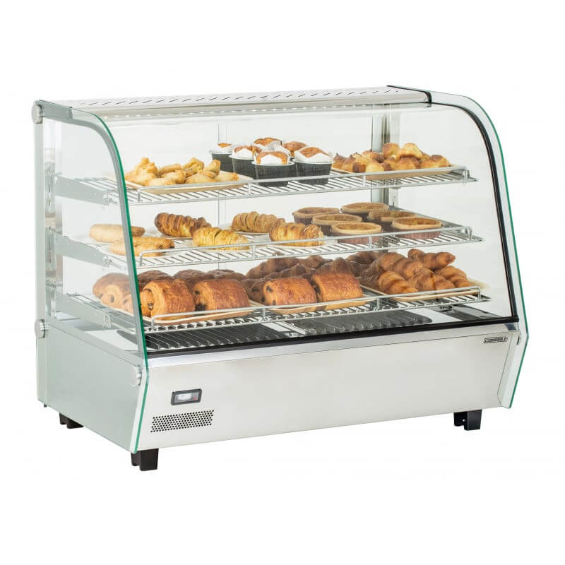 Vitrine chauffante Casselin 160 L