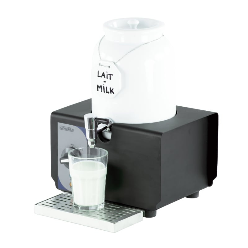 Distributeur de lait chaud 4 litres en porcelaine Casselin