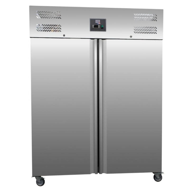 Armoire réfrigérée inox 2 portes 1400 L